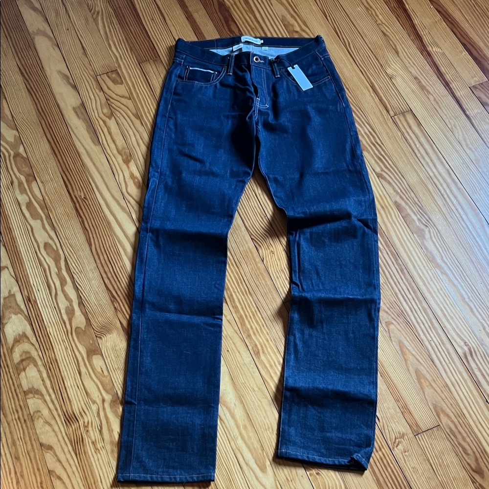 NWT Taylor Stitch Men's Dark Blue Democratic Jeans Size 31